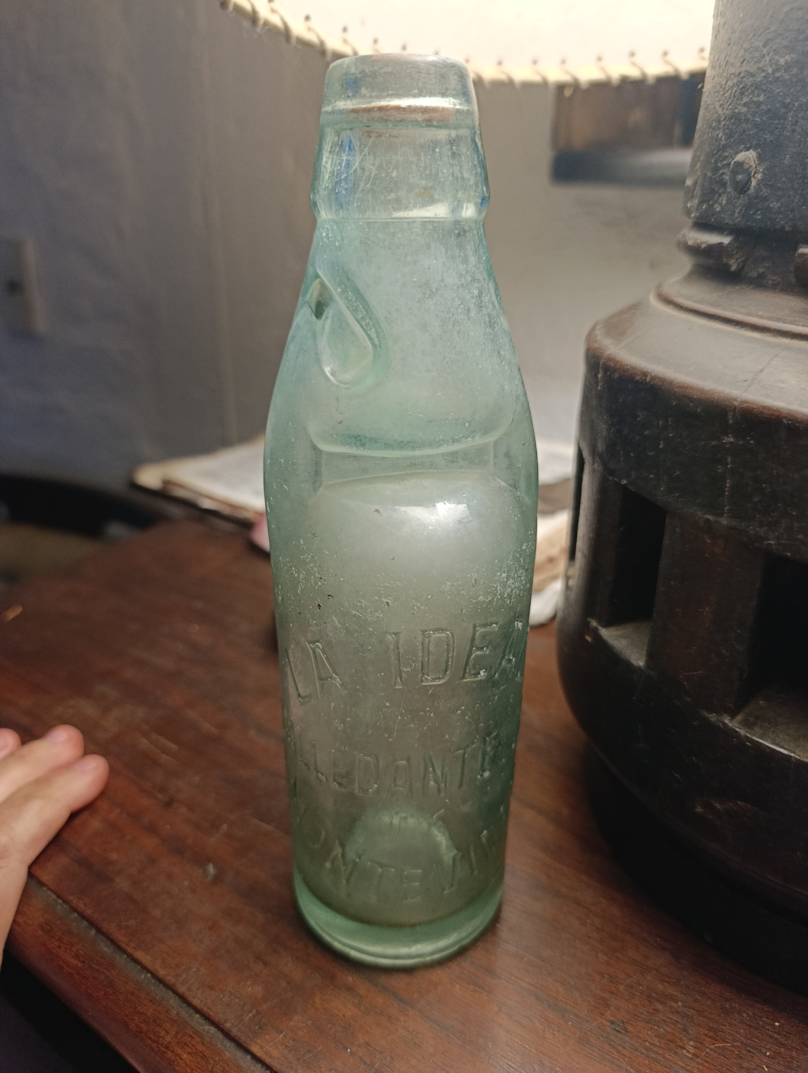 Botella bolita 