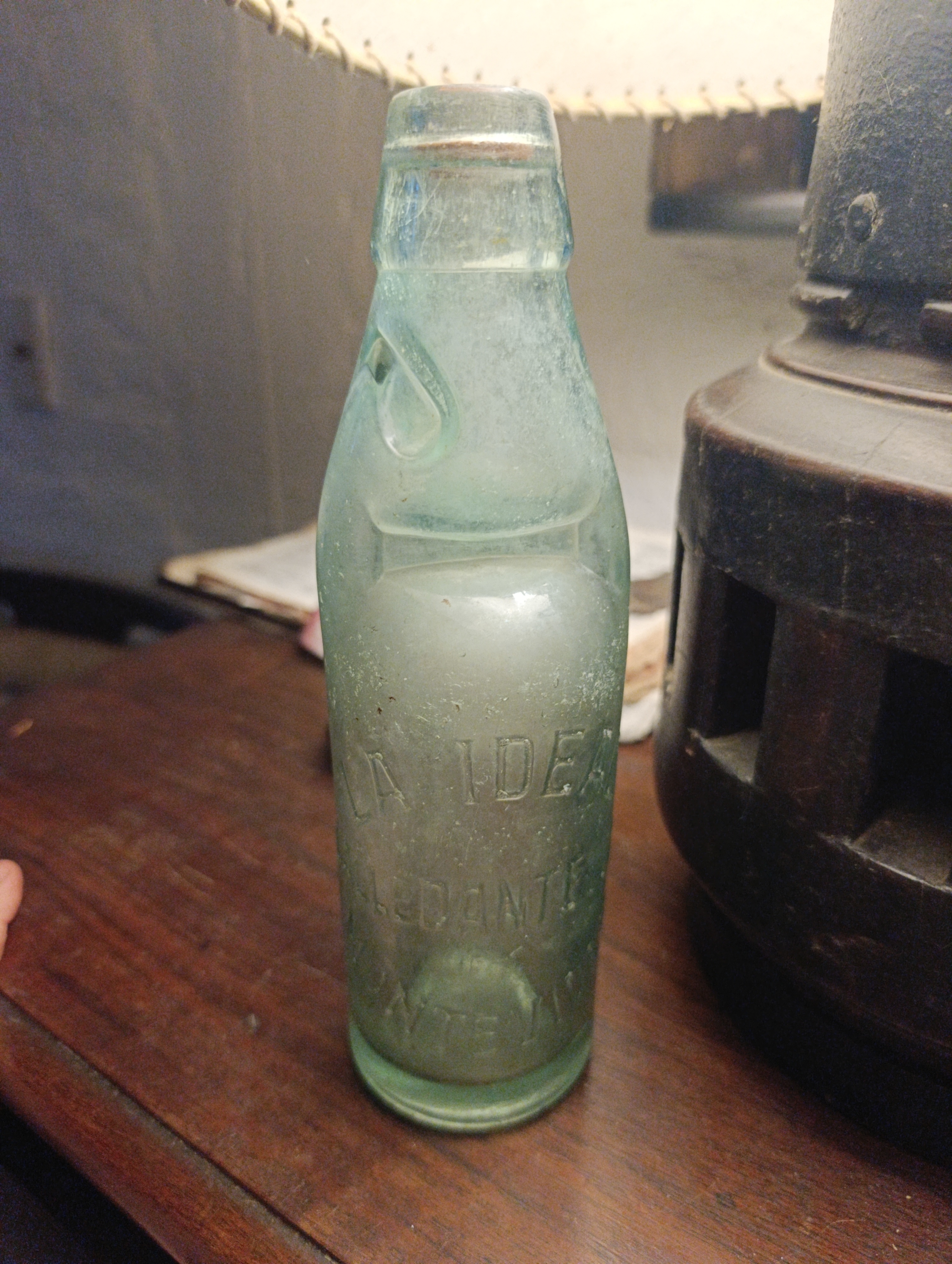 Botella bolita 