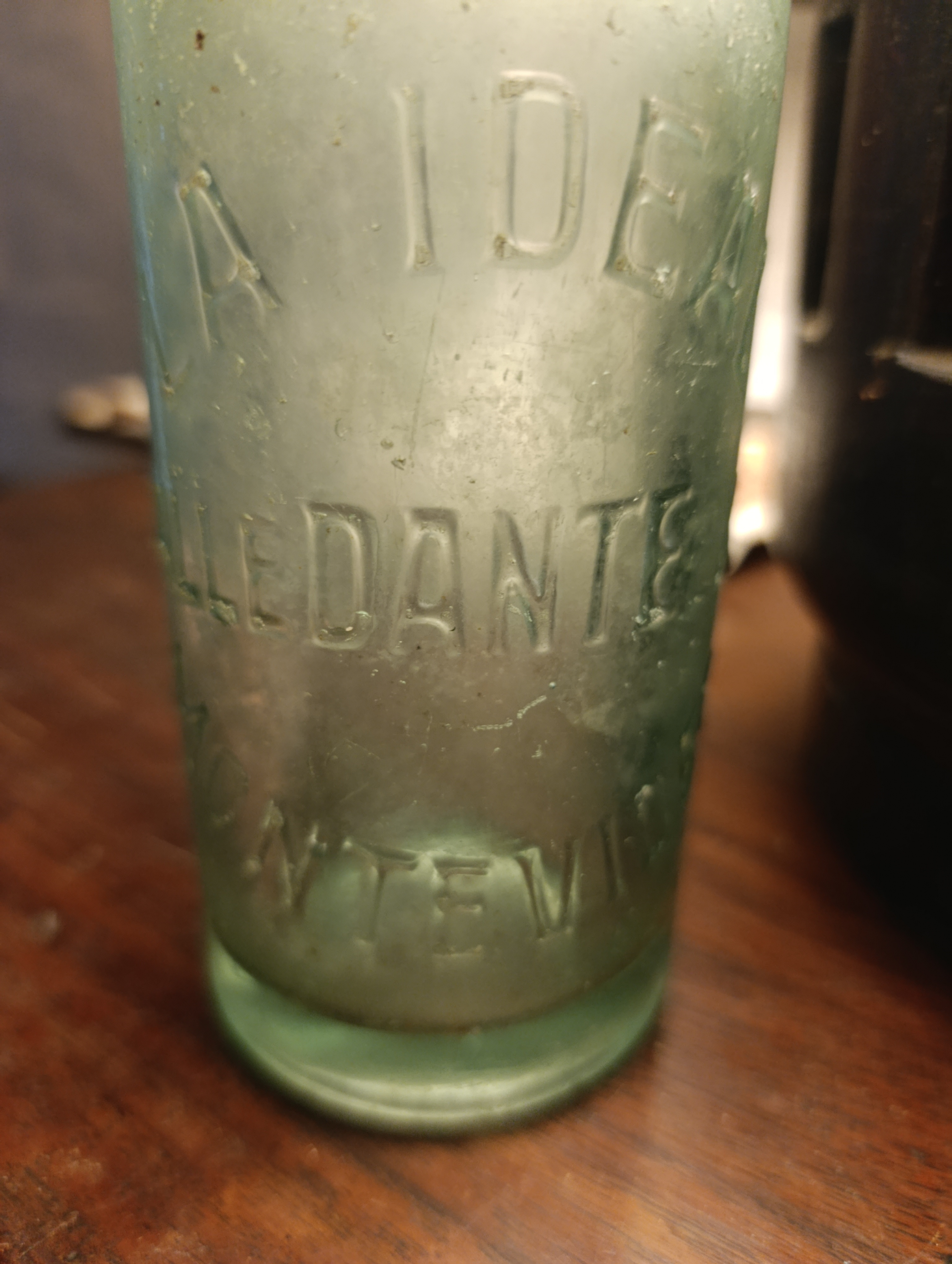 Botella bolita 