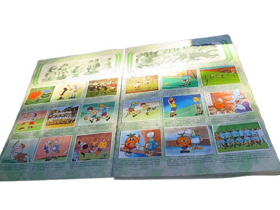 Álbum de figuritas naranjito